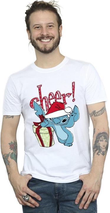 Immagine prodotto Disney Lilo And Stitch Cheer Maglietta Uomo (XL)