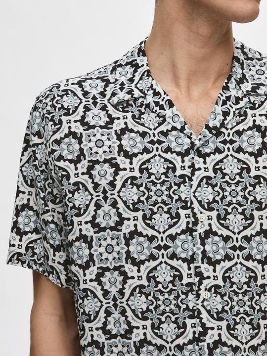 Immagine prodotto Selected Homme Camicia a maniche corte a fantasia (M)