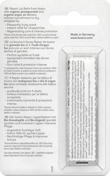 Image du produit Lavera Baume à lèvres Réparateur 4.5 g (Baume)