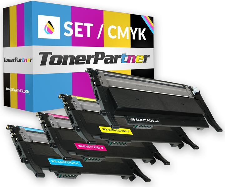 Produktbild Inkadoo CLT-P 406 C/ELS (M, C, Y, BK)