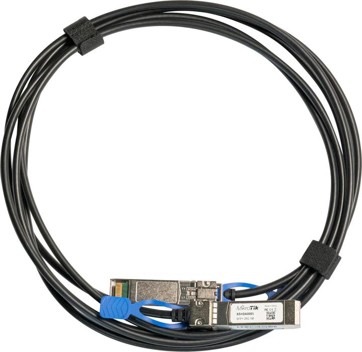 Image du produit MikroTik Direct Attach Kabel XS+DA0001 SFP+ SFP28/SFP+ SFP28 1 m (1 m)