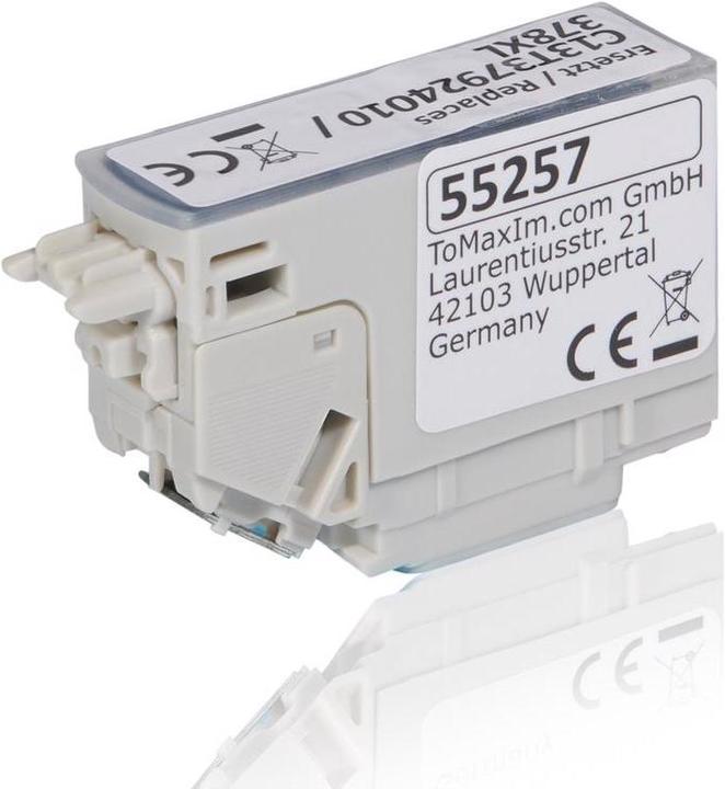 Immagine prodotto Inkadoo Cartucce d'inchiostro compatibili con Epson C13T37924010 / 378XL Ink Cartridge, ciano Ciano (C)