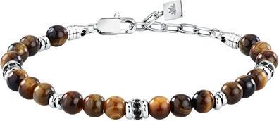 Image du produit Morellato Men's Beaded Bracelet With Tiger Eye Pietre S1746