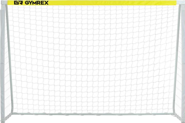 Produktbild Gymrex Fussballtor wetterfest Kinder Fussballtor Garten 3 x 2m Nylonnetz Bodenheringe