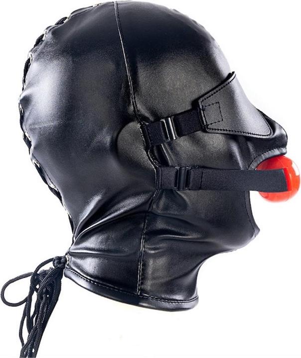 Actual product image Kink Gear Mask "The RED Ball