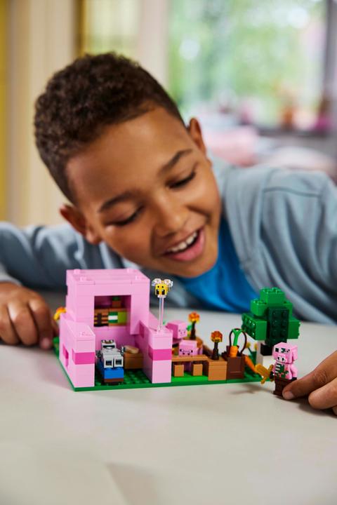 Image du produit LEGO Das Babyschwein-Haus (21268, LEGO Minecraft)