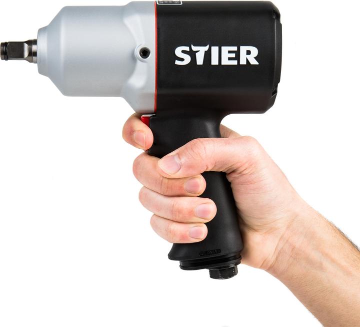 Stier Schlagschrauber 15-PC, 1/2" max. Lösemoment: 1.054 Nm (Druckluft)