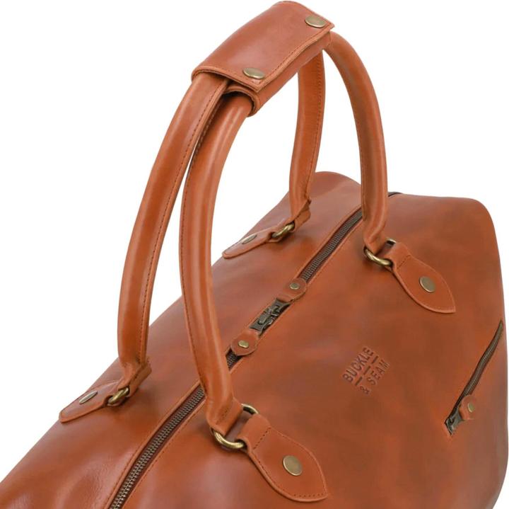 Actual product image Buckle & Seam Leather weekender Linwood Cognac / (37 l)