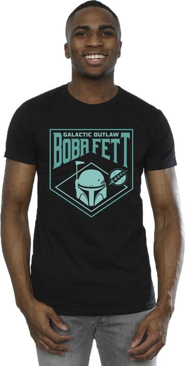Produktbild Star Wars The Book Of Boba Fett Galactic Helm Chest TShirt (XL)