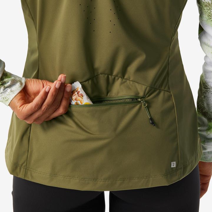 Immagine prodotto Inovik Gilet da sci di fondo da donna - 500 kaki (L)