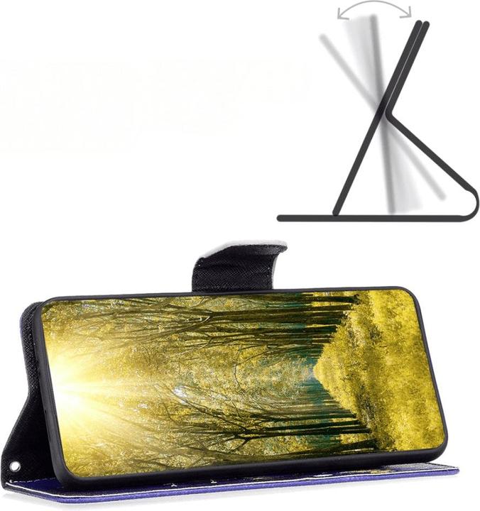 Immagine prodotto Cover-Discount Nokia G42 - Custodia in pelle cover farfalla blu (Nokia G42)