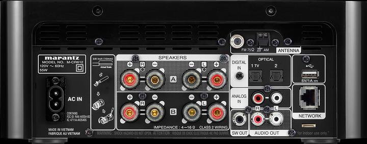 Image du produit Marantz M-CR612 Melody X (Canal 2.1, AM, FM, DAB+)