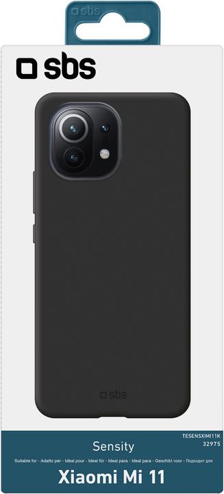Produktbild SBS Sensity Handy-Schutzhülle 17,3 cm (6.81" ) Cover Schwarz (Xiaomi Mi 11i)