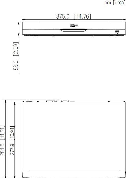 Produktbild Dahua DHI-NVR5208-EI 8CH 2HDD 1U NETWORK VIDEO RECORDER (Netzwerk Videorecorder (NVR))
