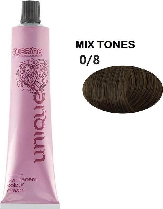Subrina Professional Unique Permanent Hair Dye 08 Matt - 100 ml (08 Matt)