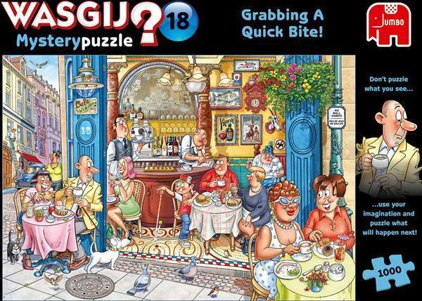 Image du produit Jumbo Puzzle Vassily Mystère 18 (1000 pièces)