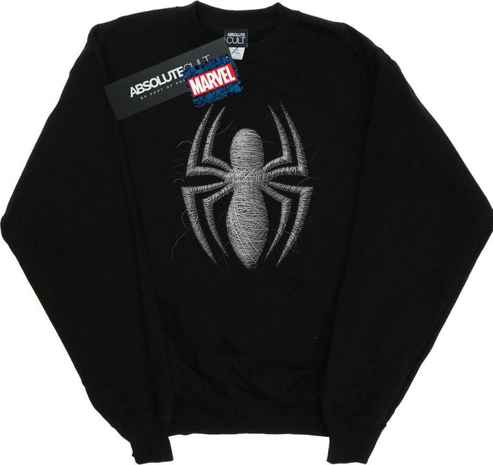 SpiderMan Web Logo Sweatshirt (XL)