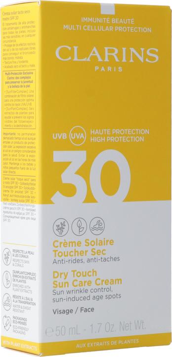 Produktbild Clarins Dry Touch (Sonnencreme Gesicht, SPF 30, 50 ml, 73 g)