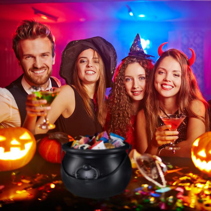 Actual product image Relaxdays Black Witch Cauldron