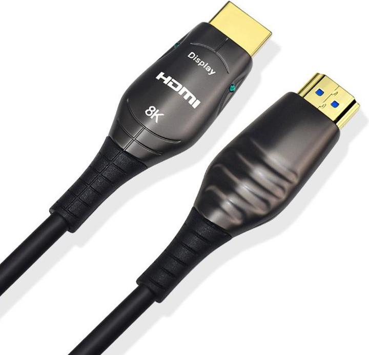 Actual product image Audiolab HDMI fibre optic cable 8K/60Hz, 20m, black (20 m, HDMI)
