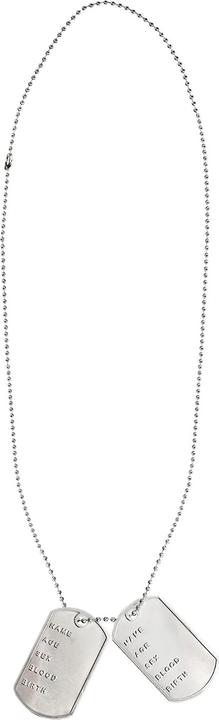 Actual product image Widmann Kette Hundemarke