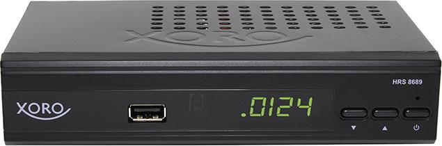 Image du produit Xoro HRS 8689, Récepteur HD DVB-S2 (DVB-S, DVB-S2)