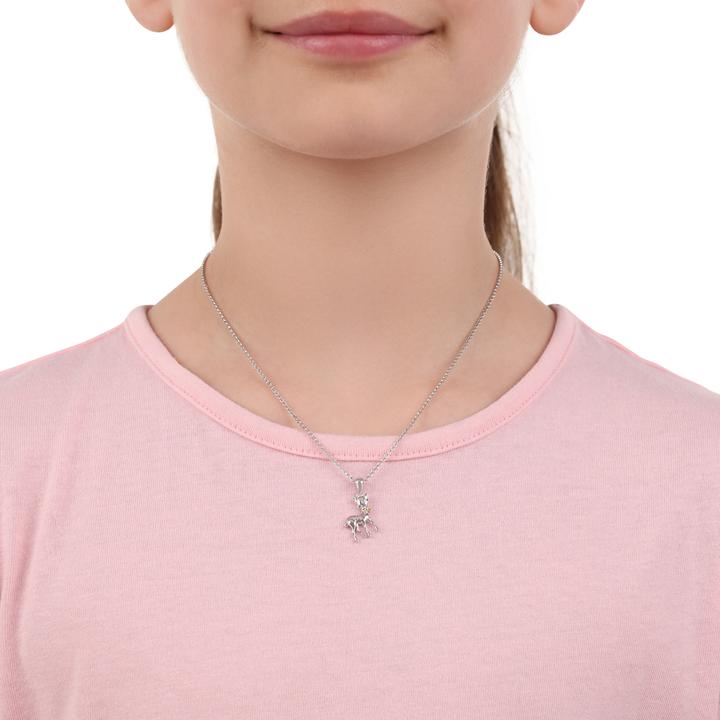 Actual product image Prinzessin Lillifee Necklace for girls, 925 Sterling silver | fawn (Silver 925)