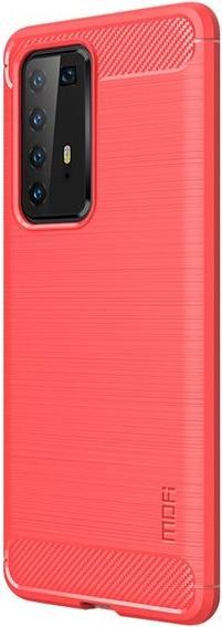 Actual product image Mofi Carbon Fiber TPU Series (Huawei P40 Pro)