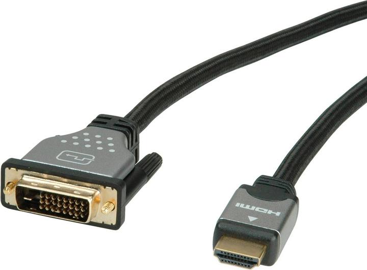 Actual product image Roline DVI — HDMI (Typ A) (2 m, DVI, HDMI)