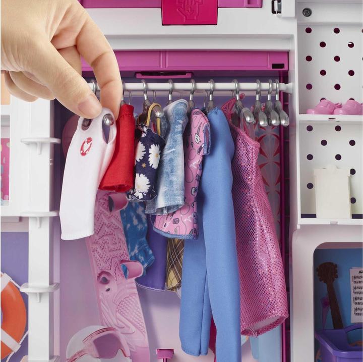 Image du produit Barbie Set de jeu Armoire de rêve