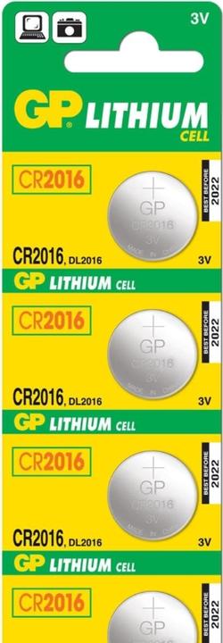 Immagine prodotto GP Batteries Cella al litio (5 pz., CR2016, 90 mAh)