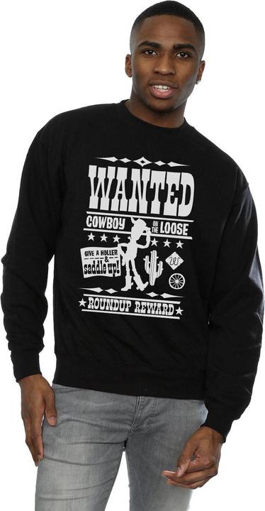 Actual product image Disney Mens Toy Story Wanted Poster Sweatshirt (M)