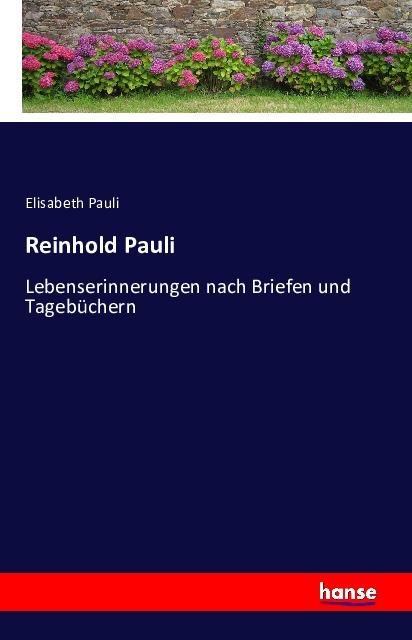 Produktbild Reinhold Pauli (Elisabeth Pauli, Deutsch)