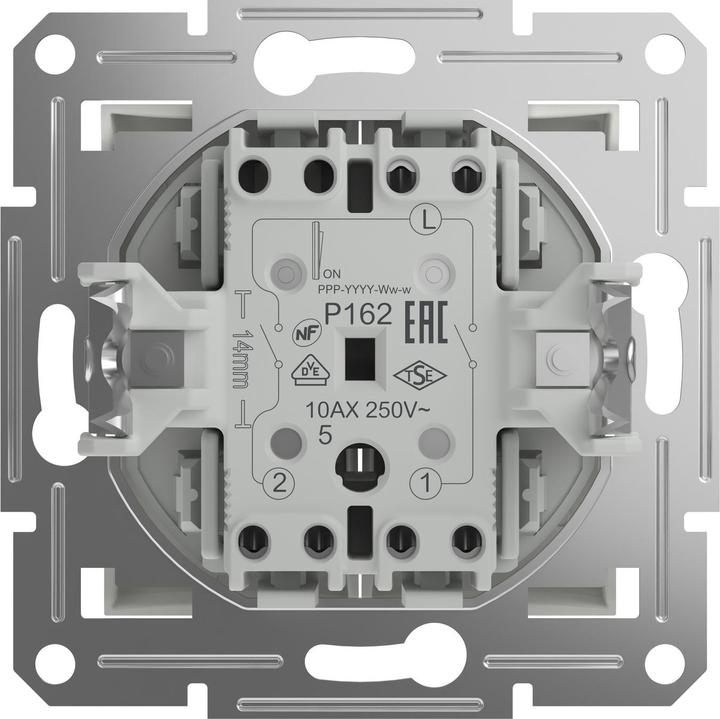 Actual product image Schneider Electric Series switch Asfora White (RAL 9003) EPH0370121D
