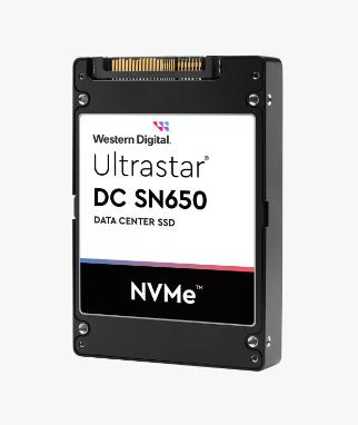 Image du produit WD Ultrastar DC SN650 (15360 Go, 2.5")