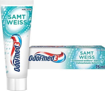 Produktbild Odol med3 Velvet White Zahnpasta 75ml (75 ml)