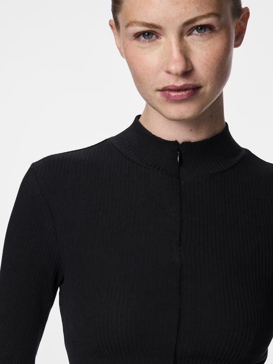 Produktbild Pieces Pckitte Zip Ls T-Neck Top Noos Bc (XS)