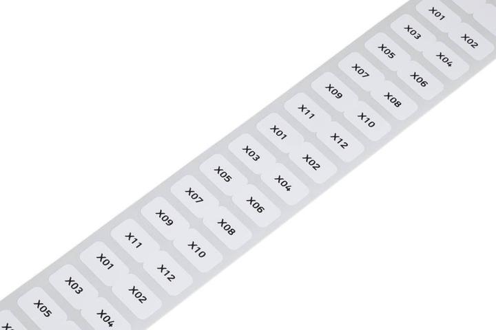 Actual product image Wago Terminal marker ge Series 210 RM=15mm 210-806/000-002