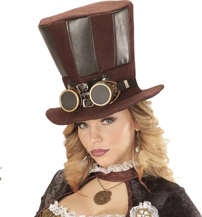 Actual product image Widmann Steampunk top hat