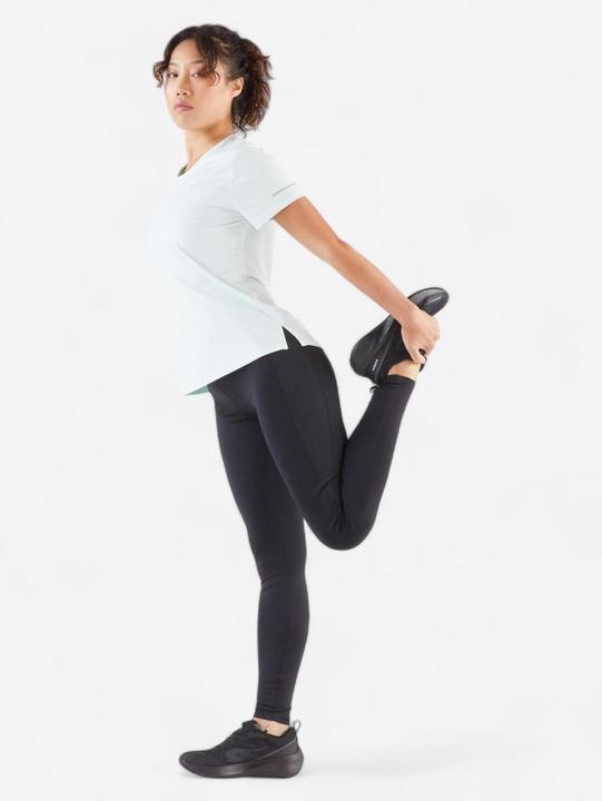 Actual product image Kiprun Lauftights lang Damen - 500 Comfort schwarz (W35)
