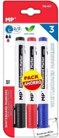 Image du produit Main paper Whiteboardmarker 2-3mm 3 Stk (3 mm, 3 x)