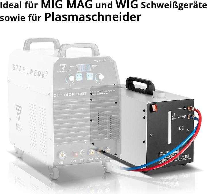 Actual product image Stahlwerk Water-cooled MIG MAG welding torch AK501D | MB501D up to 500 A