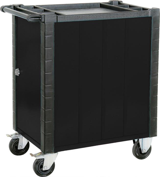 Actual product image Stier Workshop trolley with safety guard and side door (7 x)
