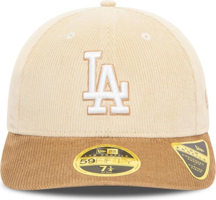 Actual product image New Era snapback cap cord lp 59fifty los angeles dodgers
