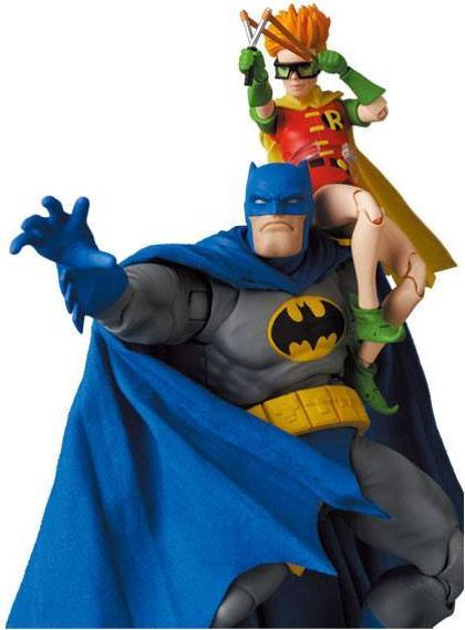 Image du produit Medicom Batman - Le Retour du Chevalier Noir MAF EX Figurines Batman Version Bleue & Robin 11- 16 cm