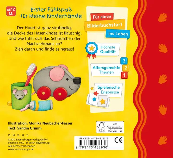 Actual product image Ravensburger Mein erstes Fühlbuch (German)