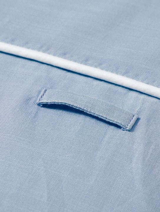 Actual product image nordic coast company Changing mat blue gray (70 x 80 cm)