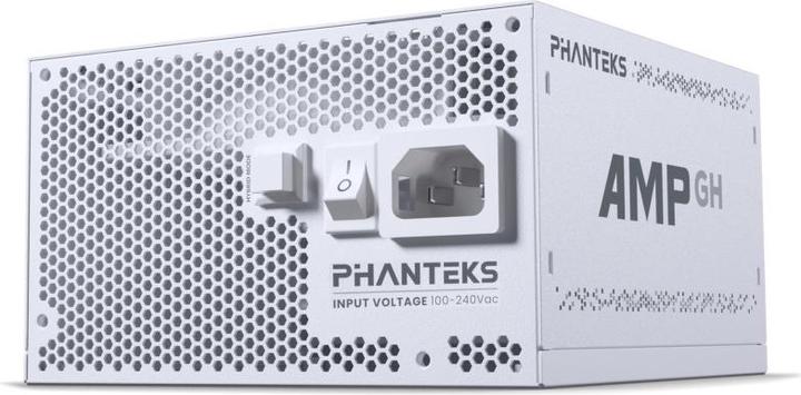 Image du produit Phanteks AMP GH 1000W 80 PLUS Platinum Alimentation, PCIe 5.1, ATX 3.1 - 1000 Watt, blanc (1000 W)
