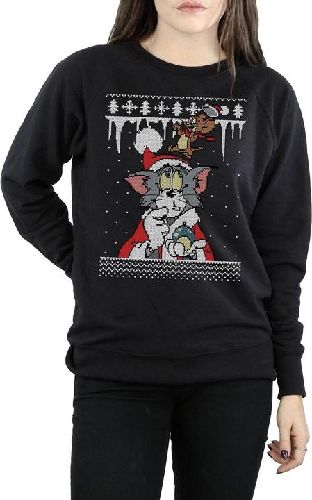 Produktbild Tom & Jerry Christmas Fair Isle Sweatshirt (XXL)