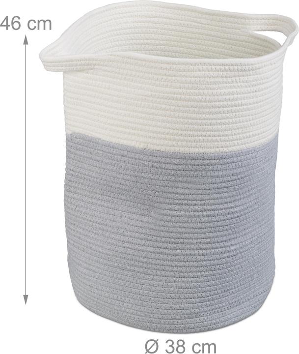 Actual product image Relaxdays Storage basket (1 x, 38 x 38 x 46 cm)